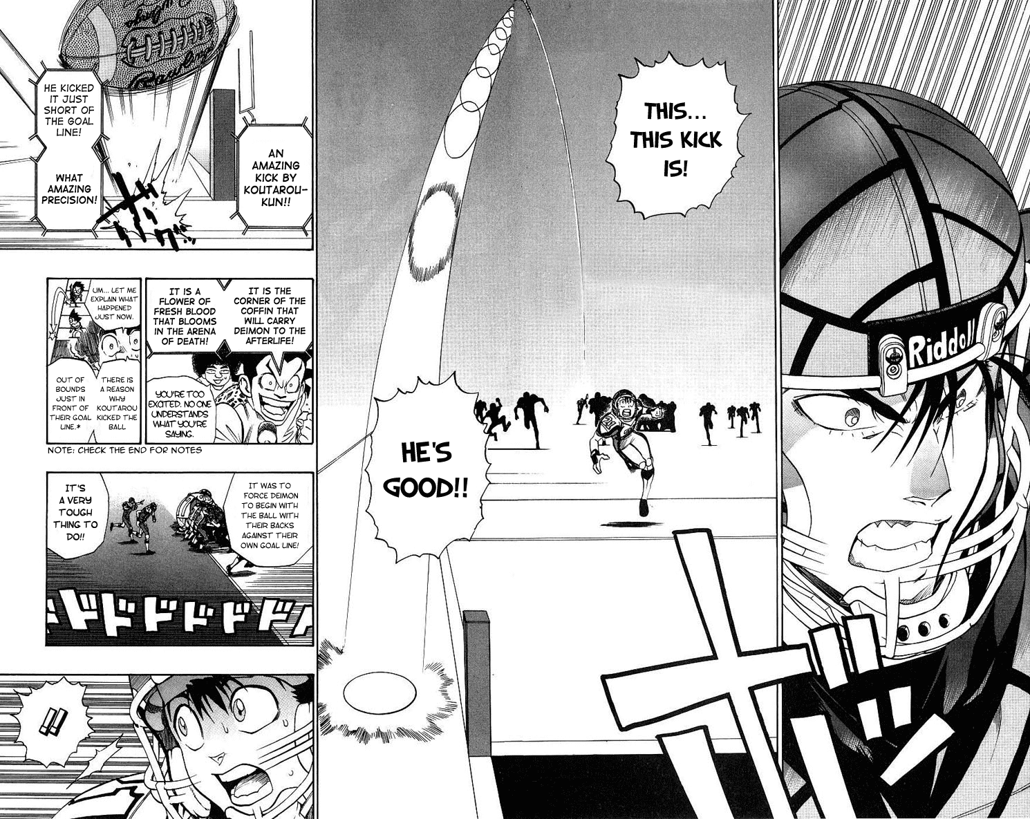Eyeshield 21 Chapter 159 page 3 - Chapter 159: Akaba Hayato & Sasaki Koutarou