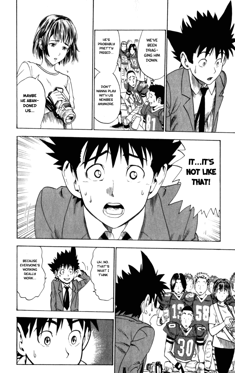 Eyeshield 21 Chapter 16 page 14 - Chapter 16: Two Pieces of Paper
