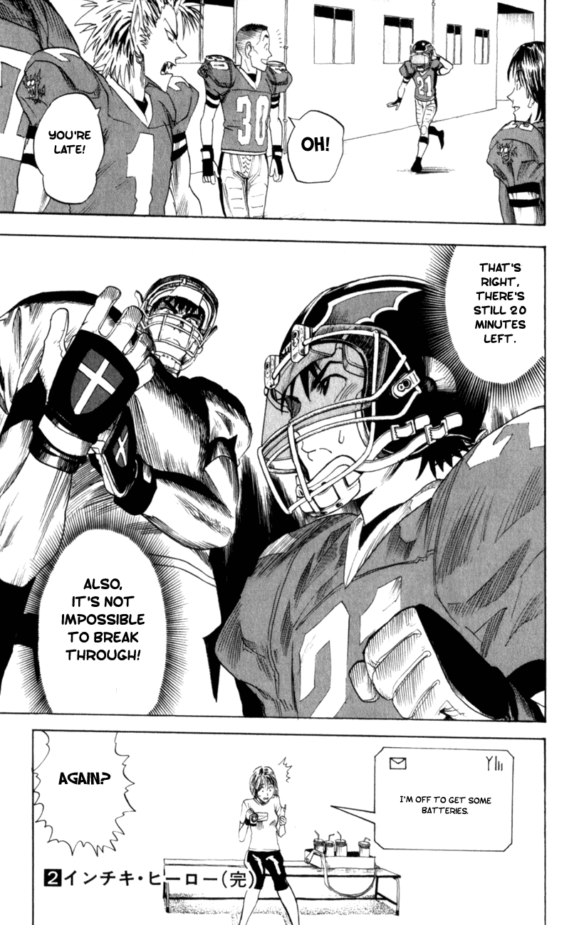 Eyeshield 21 Chapter 16 page 19 - Chapter 16: Two Pieces of Paper