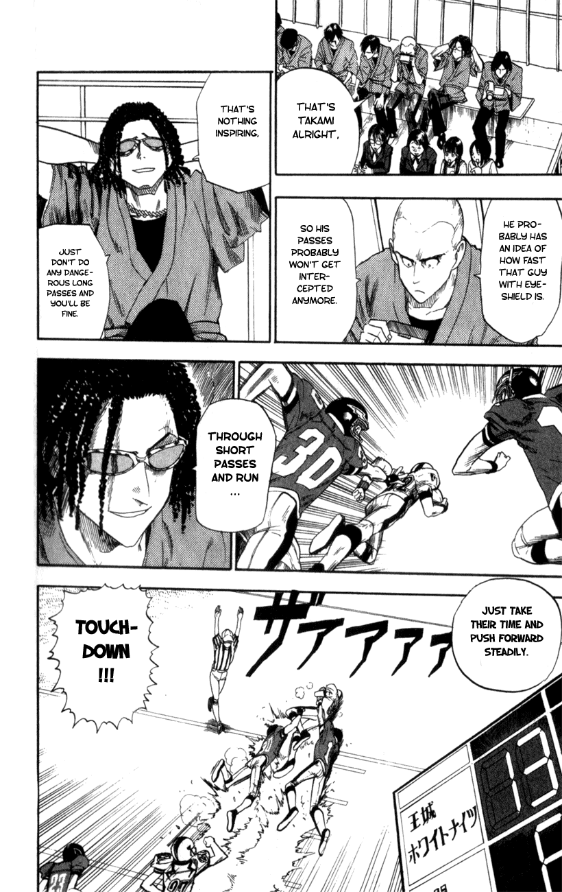 Eyeshield 21 Chapter 16 page 4 - Chapter 16: Two Pieces of Paper