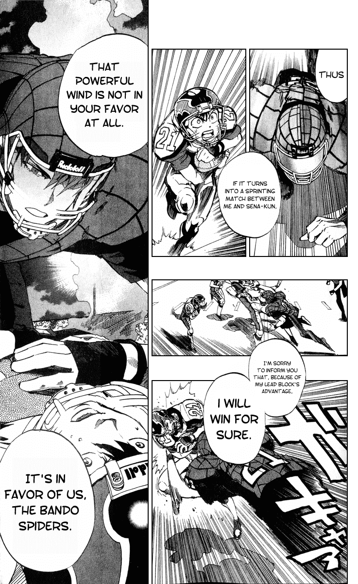 Eyeshield 21 Chapter 161 page 18 - Chapter 161: Strong Winds