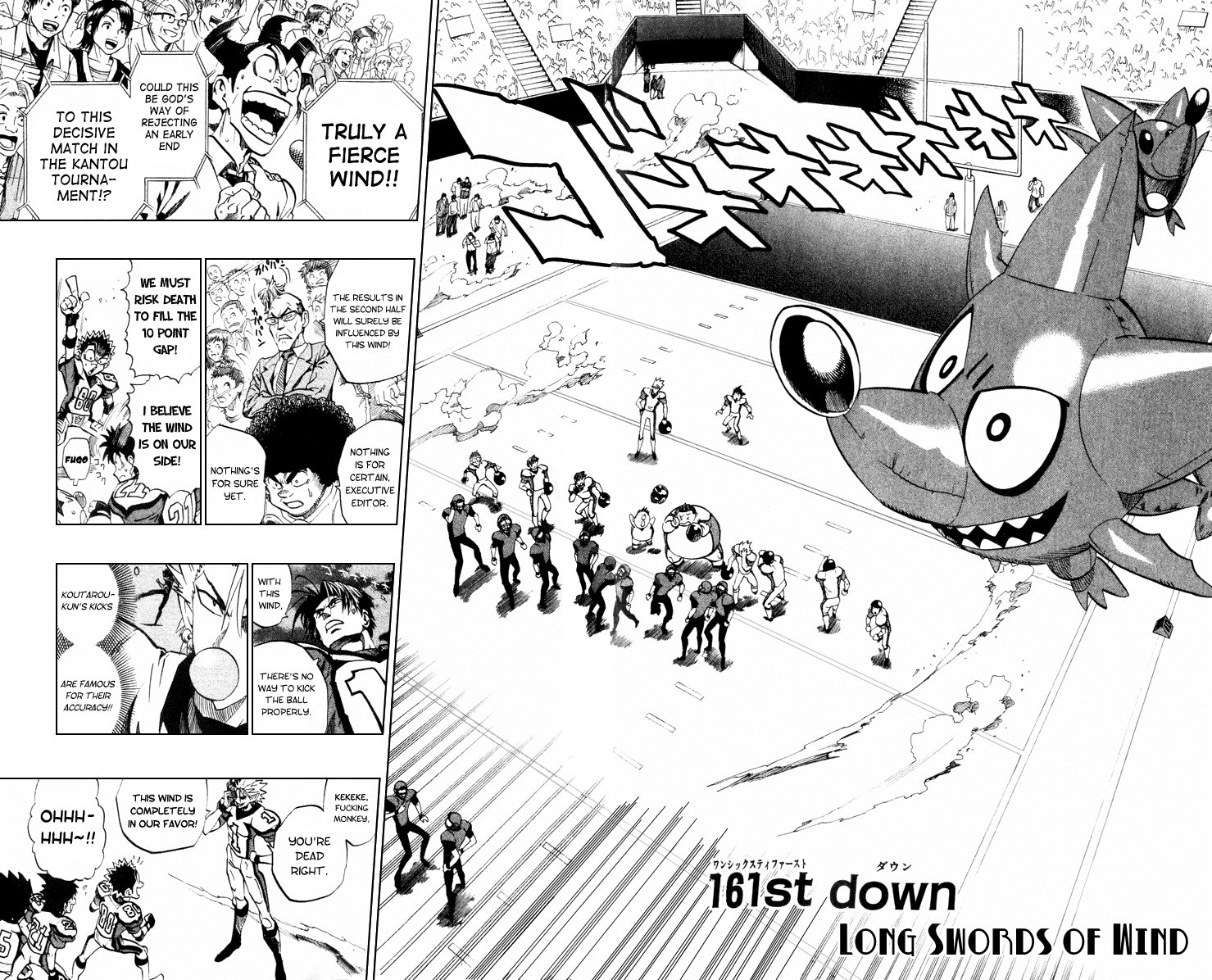 Eyeshield 21 Chapter 161 page 9 - Chapter 161: Strong Winds