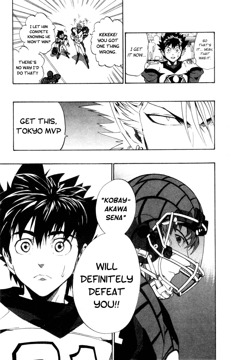 Eyeshield 21 Chapter 162 page 17 - Chapter 162: Faster Then the Wind
