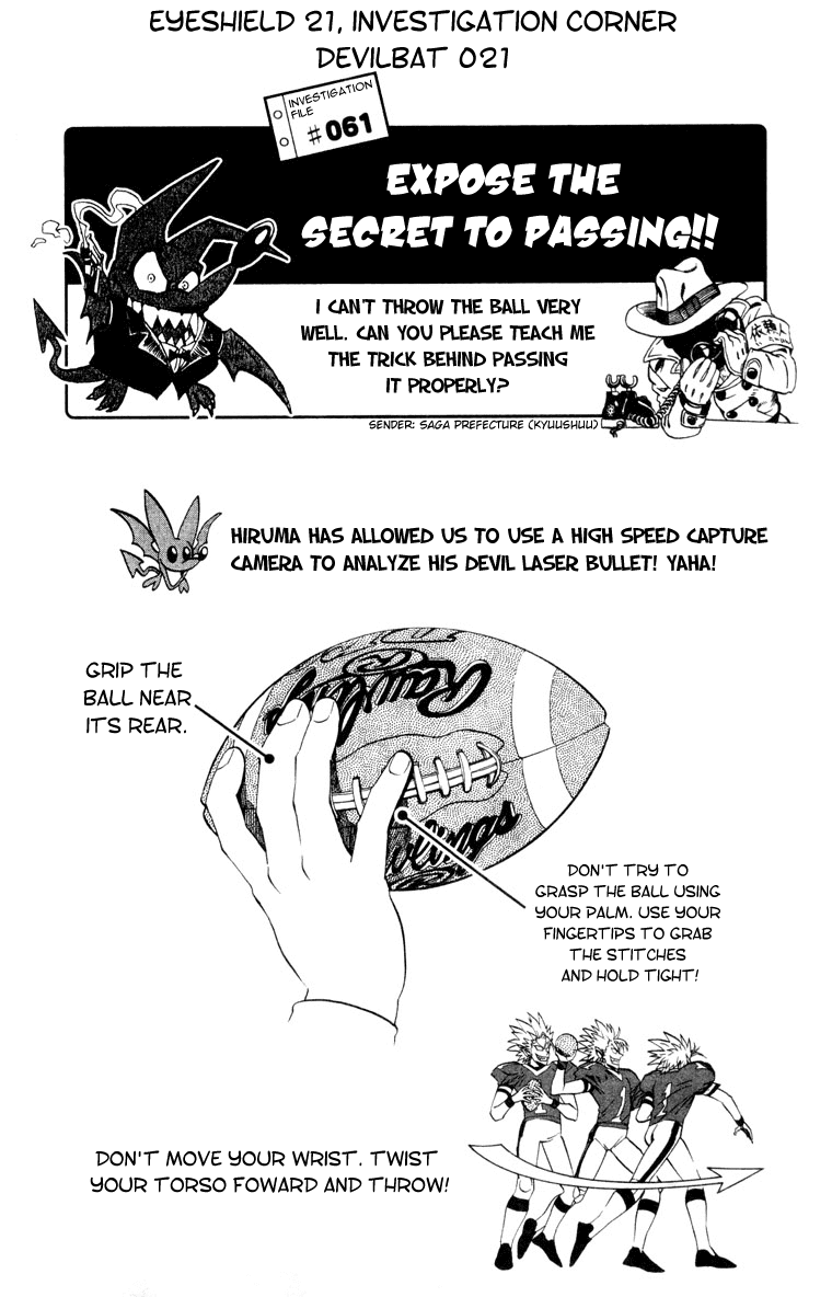 Eyeshield 21 Chapter 162 page 18 - Chapter 162: Faster Then the Wind