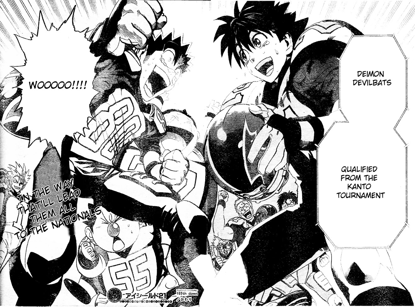 Eyeshield 21 Chapter 165 page 16 - Chapter 165: Towards the Shining Light