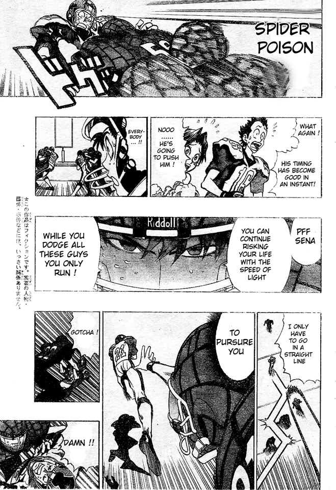 Eyeshield 21 Chapter 165 page 4 - Chapter 165: Towards the Shining Light