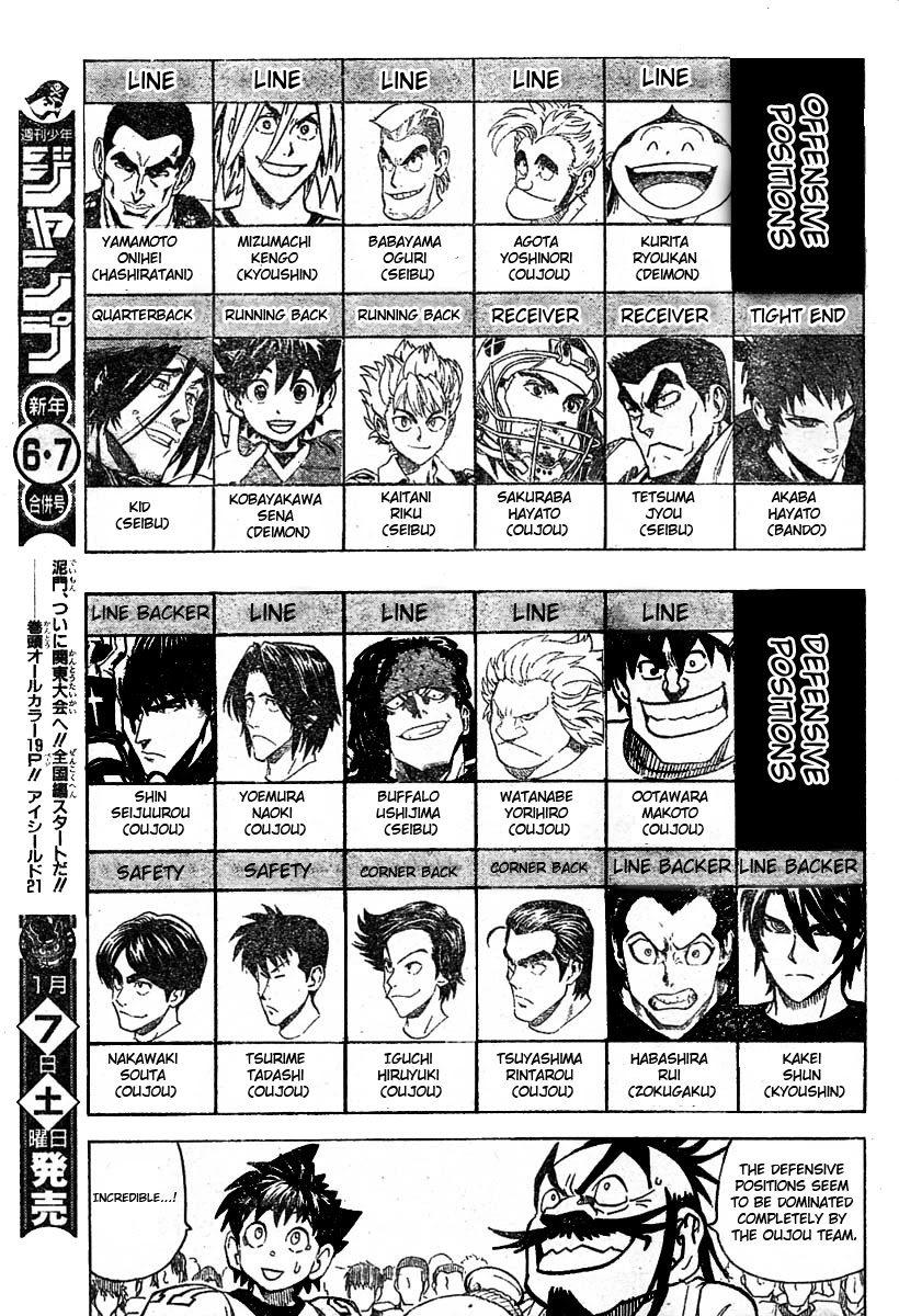 Eyeshield 21 Chapter 167 page 13 - Chapter 167: Tokyo Tournament Epilouge