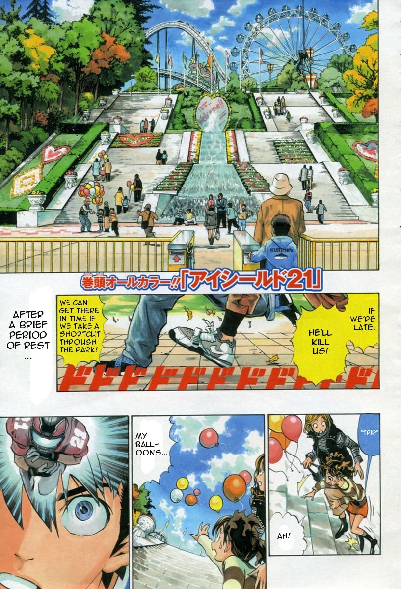 Eyeshield 21 Chapter 168 page 1 - Chapter 168: On to Nationals!