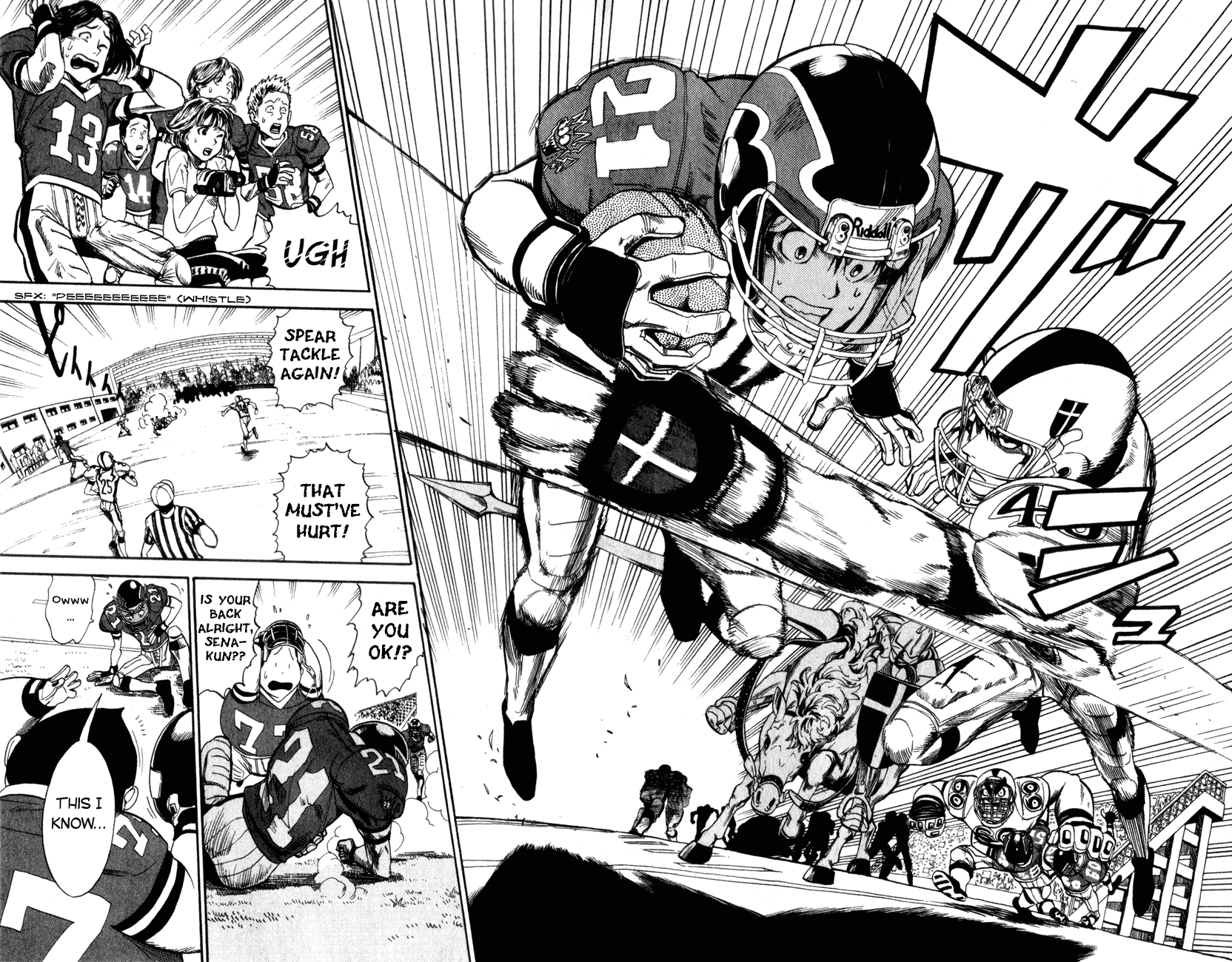 Eyeshield 21 Chapter 17 page 6 - Chapter 17: Battle to Win