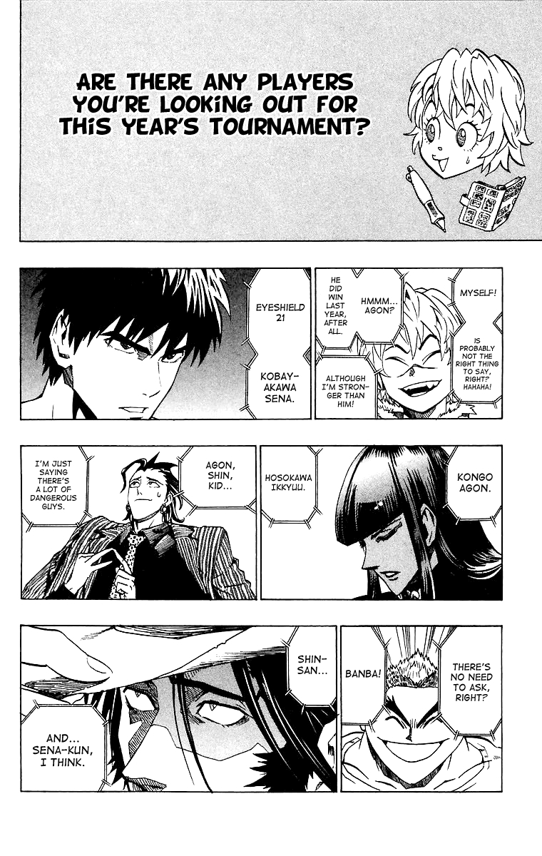 Eyeshield 21 Chapter 170 page 13 - Chapter 170: Interview 8