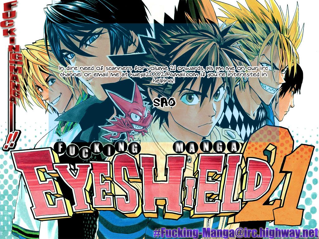 Eyeshield 21 Chapter 170 page 2 - Chapter 170: Interview 8