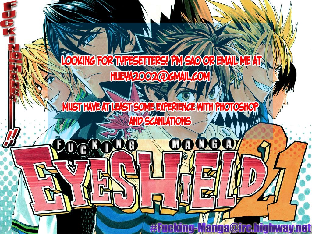 Eyeshield 21 Chapter 175 page 2 - Chapter 175: Dark Dragon