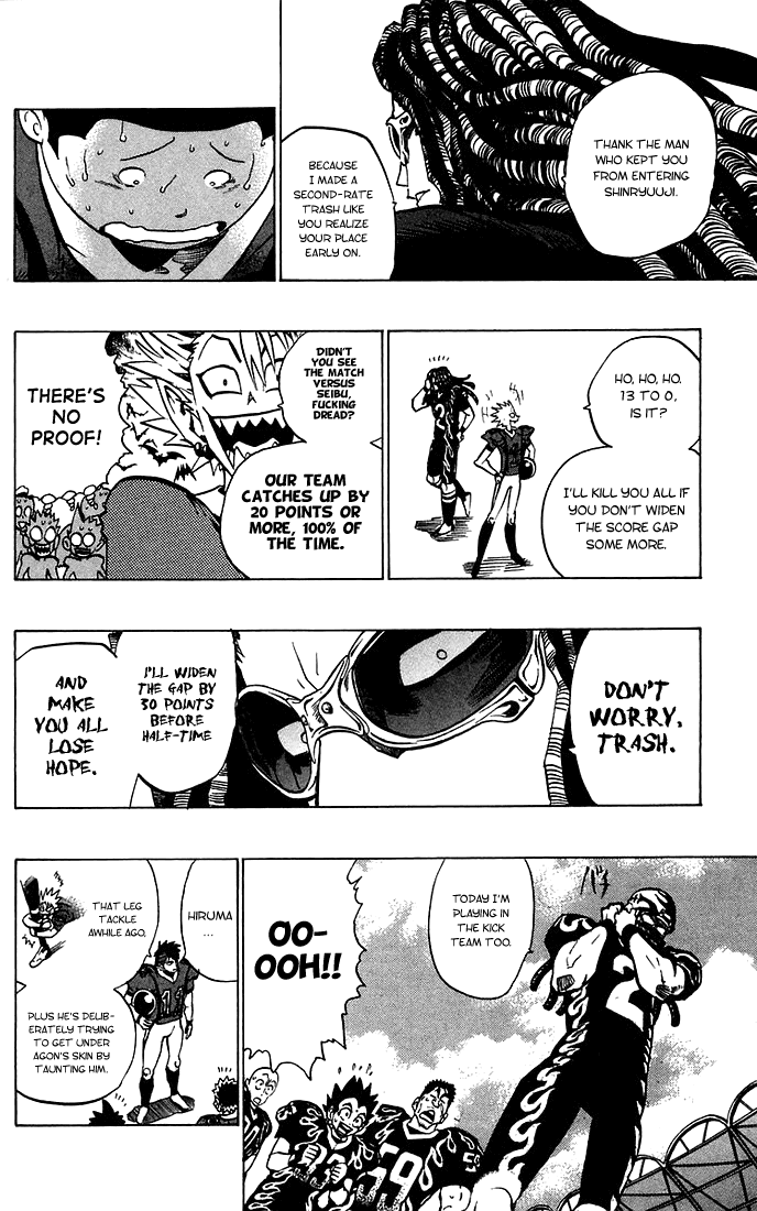 Eyeshield 21 Chapter 176 page 18 - Chapter 176: Dragon Fly