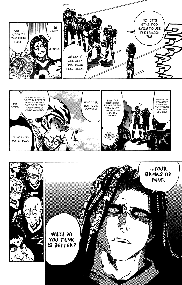 Eyeshield 21 Chapter 176 page 4 - Chapter 176: Dragon Fly