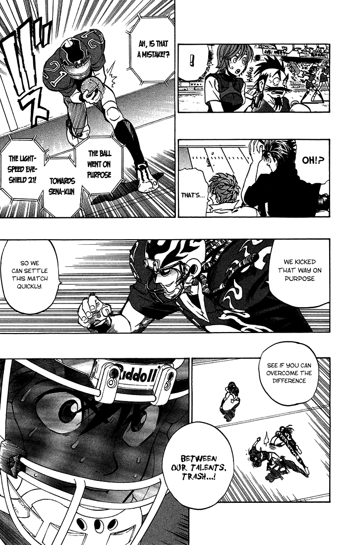 Eyeshield 21 Chapter 177 page 11 - Chapter 177: Godspeed Impulses