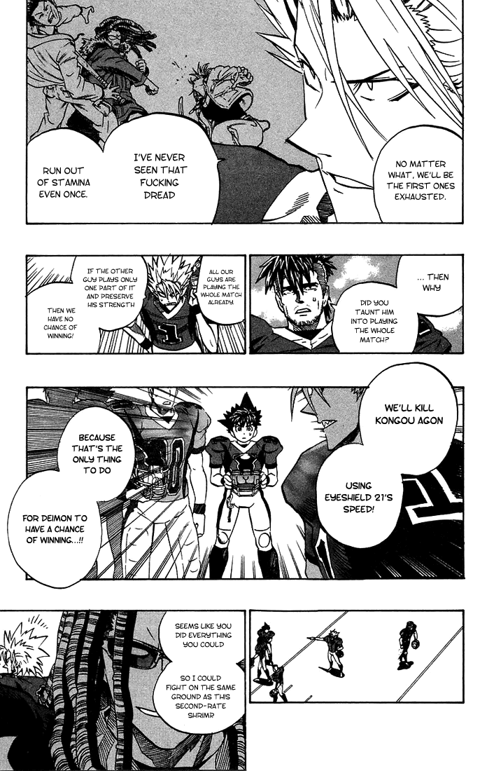 Eyeshield 21 Chapter 177 page 9 - Chapter 177: Godspeed Impulses