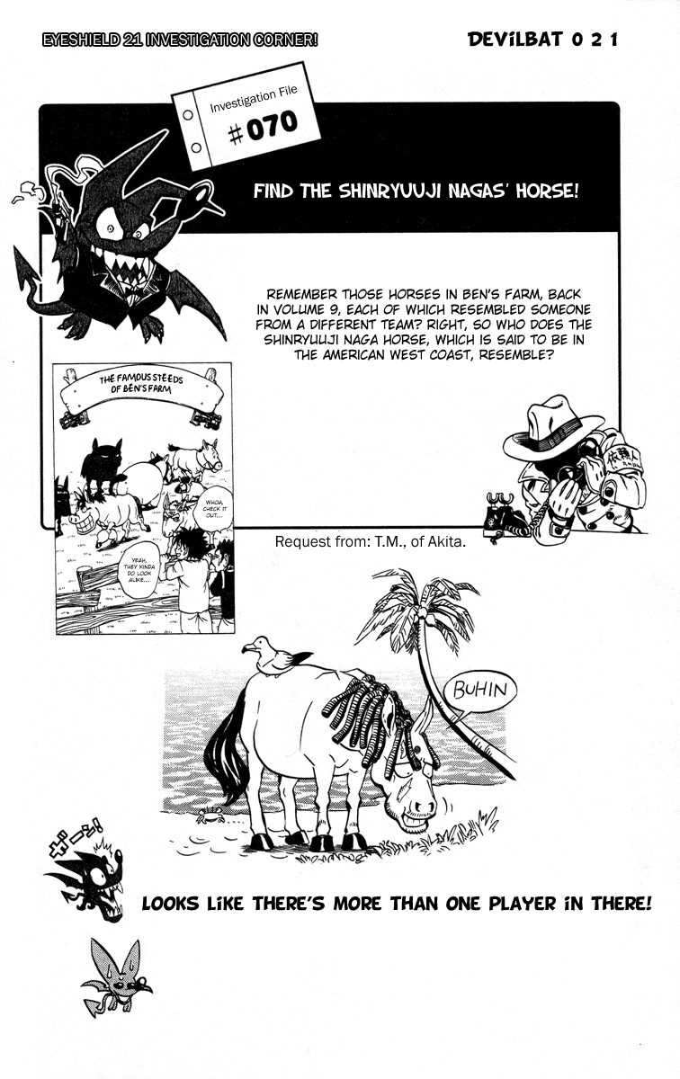 Eyeshield 21 Chapter 180 page 21 - Chapter 180: The Twelfth Athlete