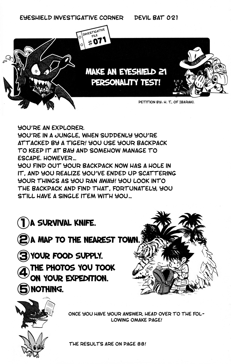 Eyeshield 21 Chapter 181 page 18 - Chapter 181: The Power of Mediocrity