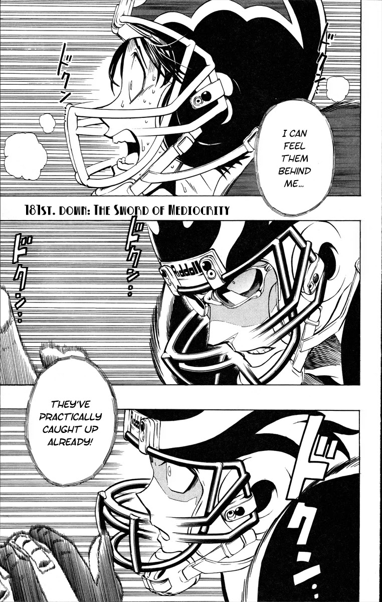 Eyeshield 21 Chapter 181 page 2 - Chapter 181: The Power of Mediocrity
