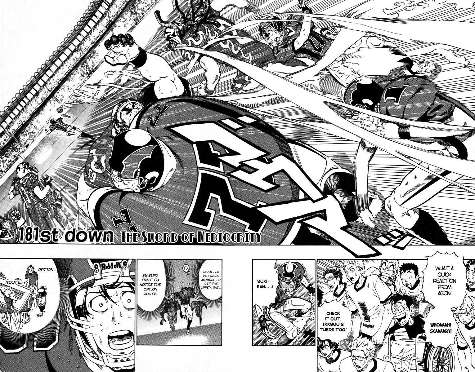 Eyeshield 21 Chapter 181 page 3 - Chapter 181: The Power of Mediocrity