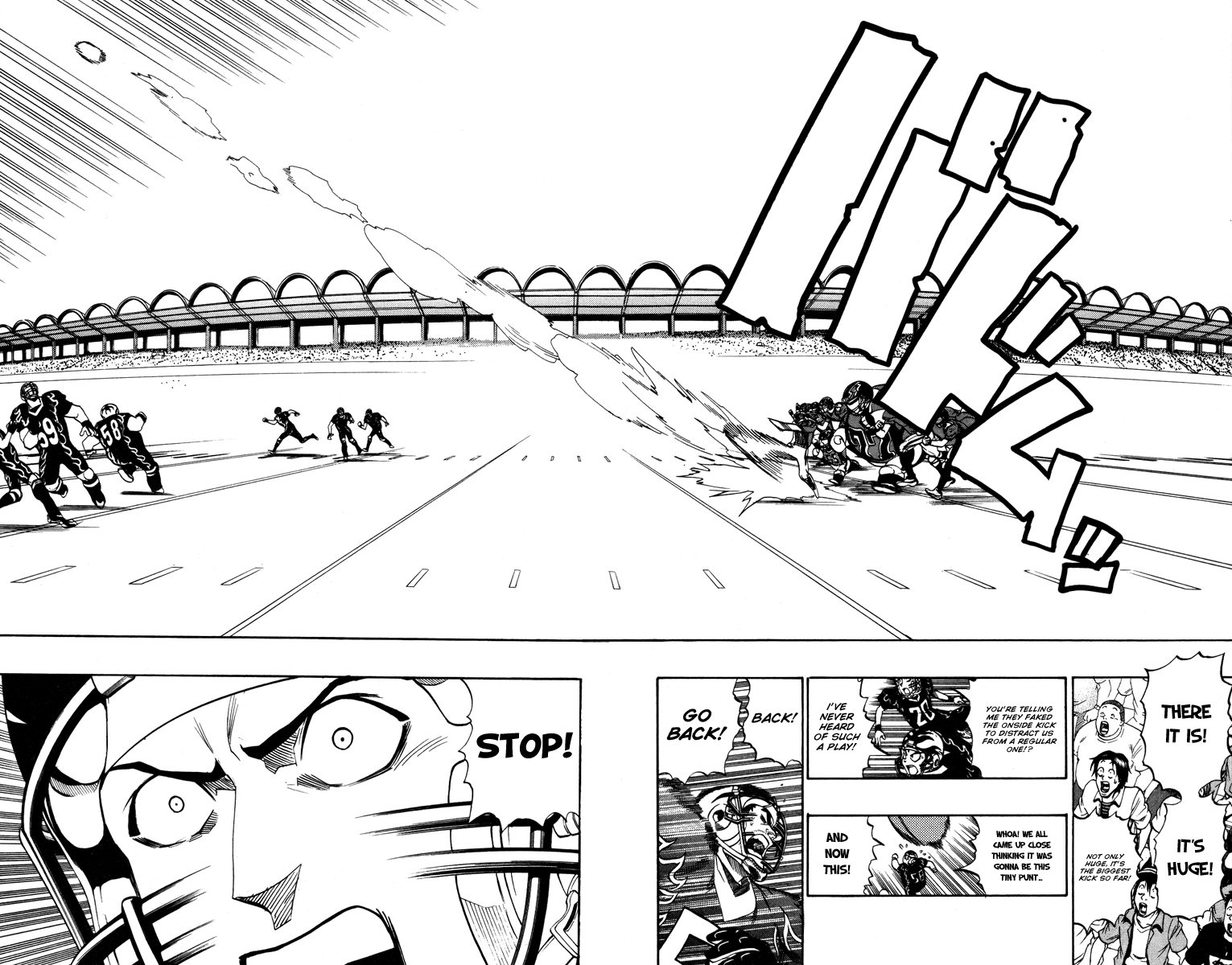 Eyeshield 21 Chapter 182 page 10 - Chapter 182: Hiruma vs. Kongo Siblings
