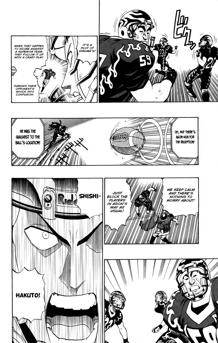 Eyeshield 21 Chapter 182 page 11 - Chapter 182: Hiruma vs. Kongo Siblings