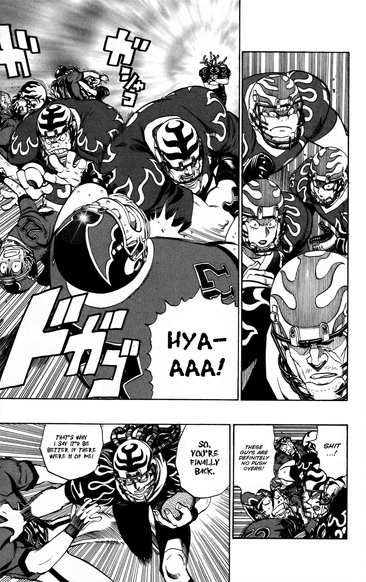 Eyeshield 21 Chapter 182 page 12 - Chapter 182: Hiruma vs. Kongo Siblings