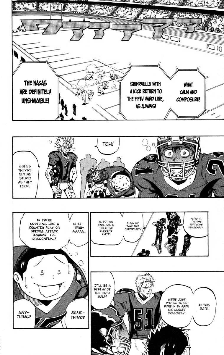 Eyeshield 21 Chapter 182 page 13 - Chapter 182: Hiruma vs. Kongo Siblings