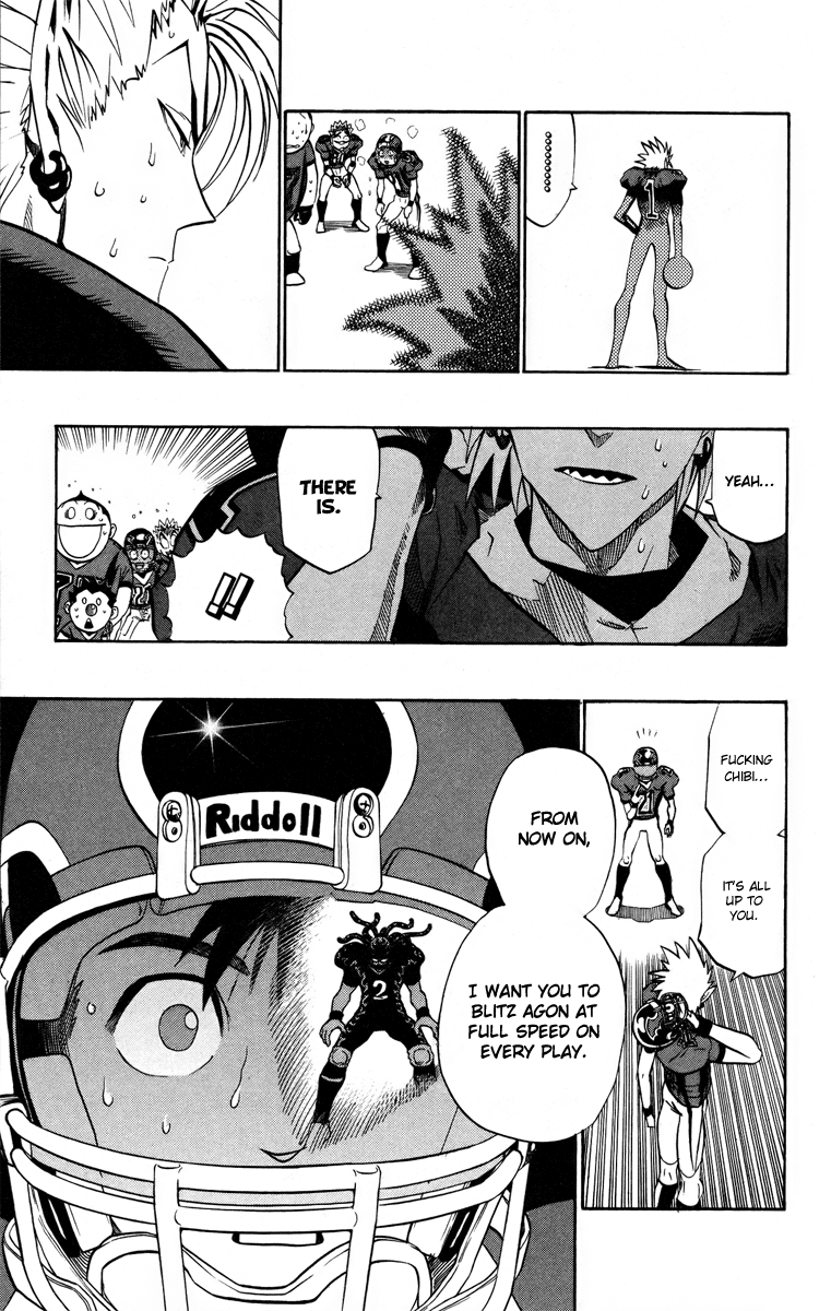 Eyeshield 21 Chapter 182 page 14 - Chapter 182: Hiruma vs. Kongo Siblings