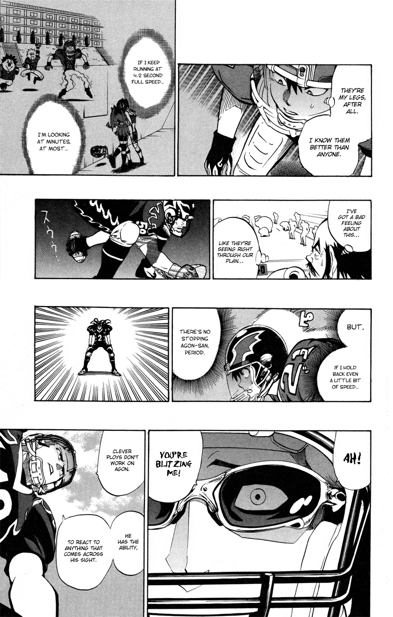 Eyeshield 21 Chapter 182 page 16 - Chapter 182: Hiruma vs. Kongo Siblings