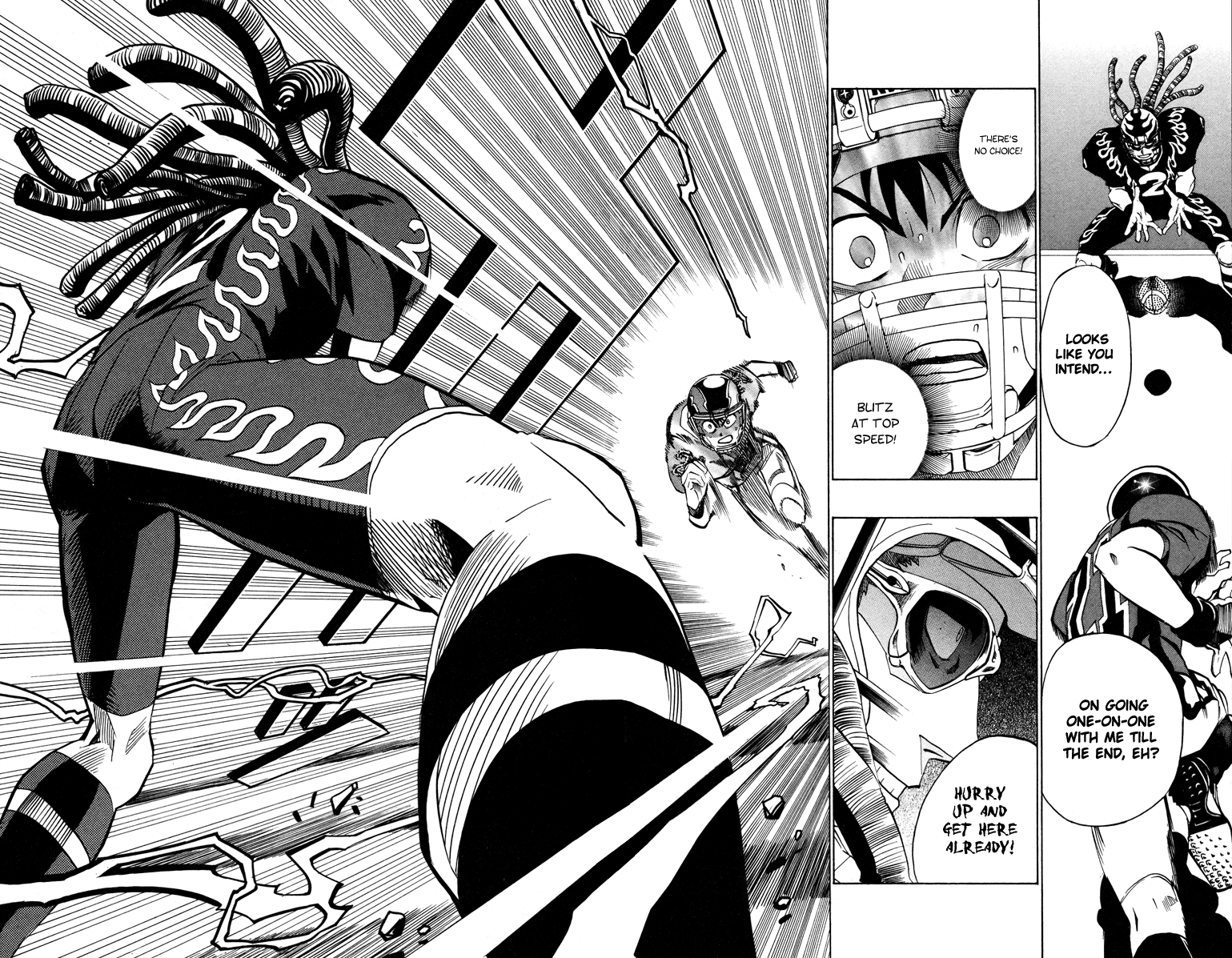 Eyeshield 21 Chapter 182 page 17 - Chapter 182: Hiruma vs. Kongo Siblings