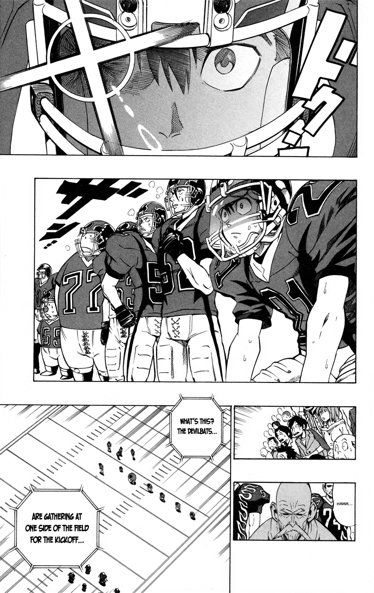 Eyeshield 21 Chapter 182 page 6 - Chapter 182: Hiruma vs. Kongo Siblings