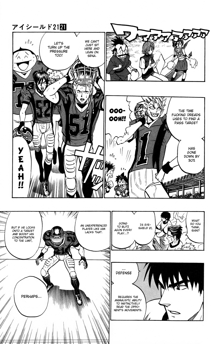 Eyeshield 21 Chapter 183 page 14 - Chapter 183: Instinct