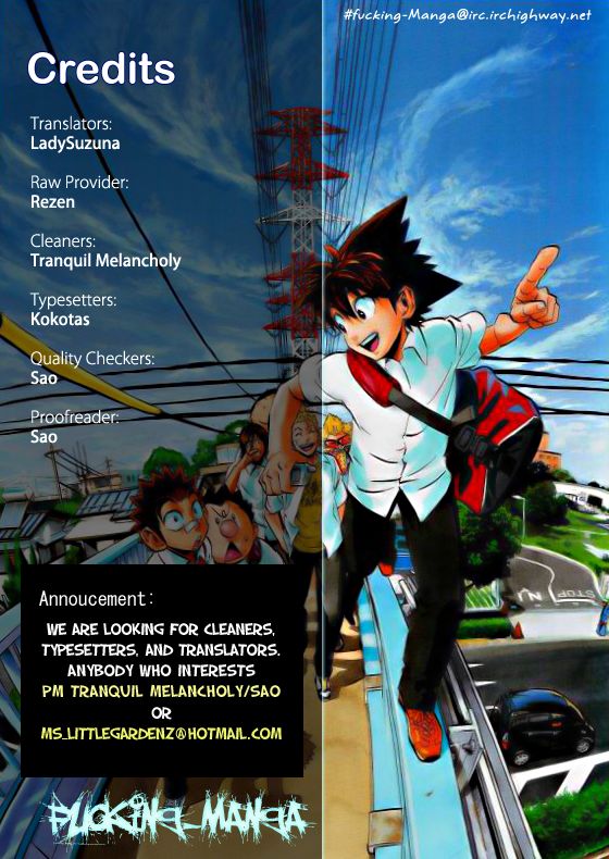 Eyeshield 21 Chapter 185 page 1 - Chapter 185: Agon and Unsui