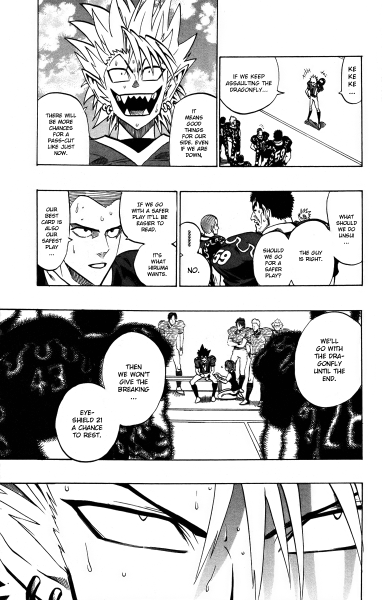 Eyeshield 21 Chapter 185 page 13 - Chapter 185: Agon and Unsui