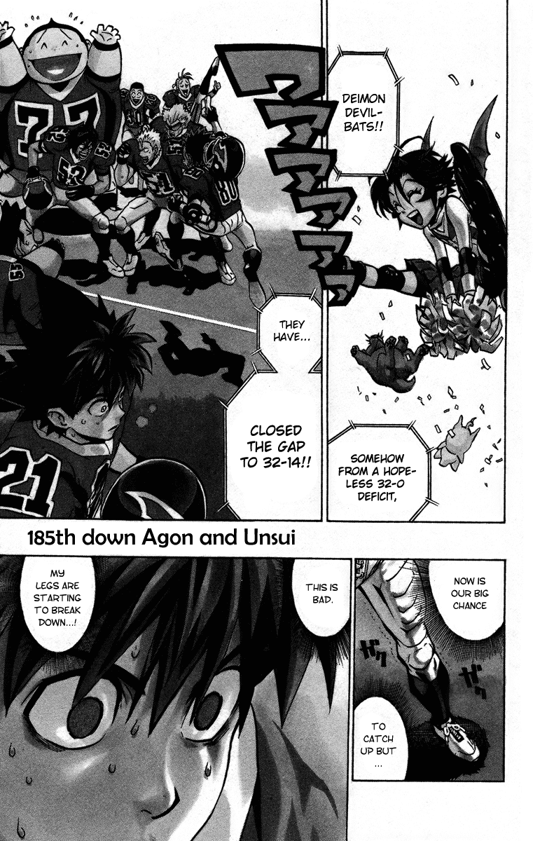 Eyeshield 21 Chapter 185 page 2 - Chapter 185: Agon and Unsui
