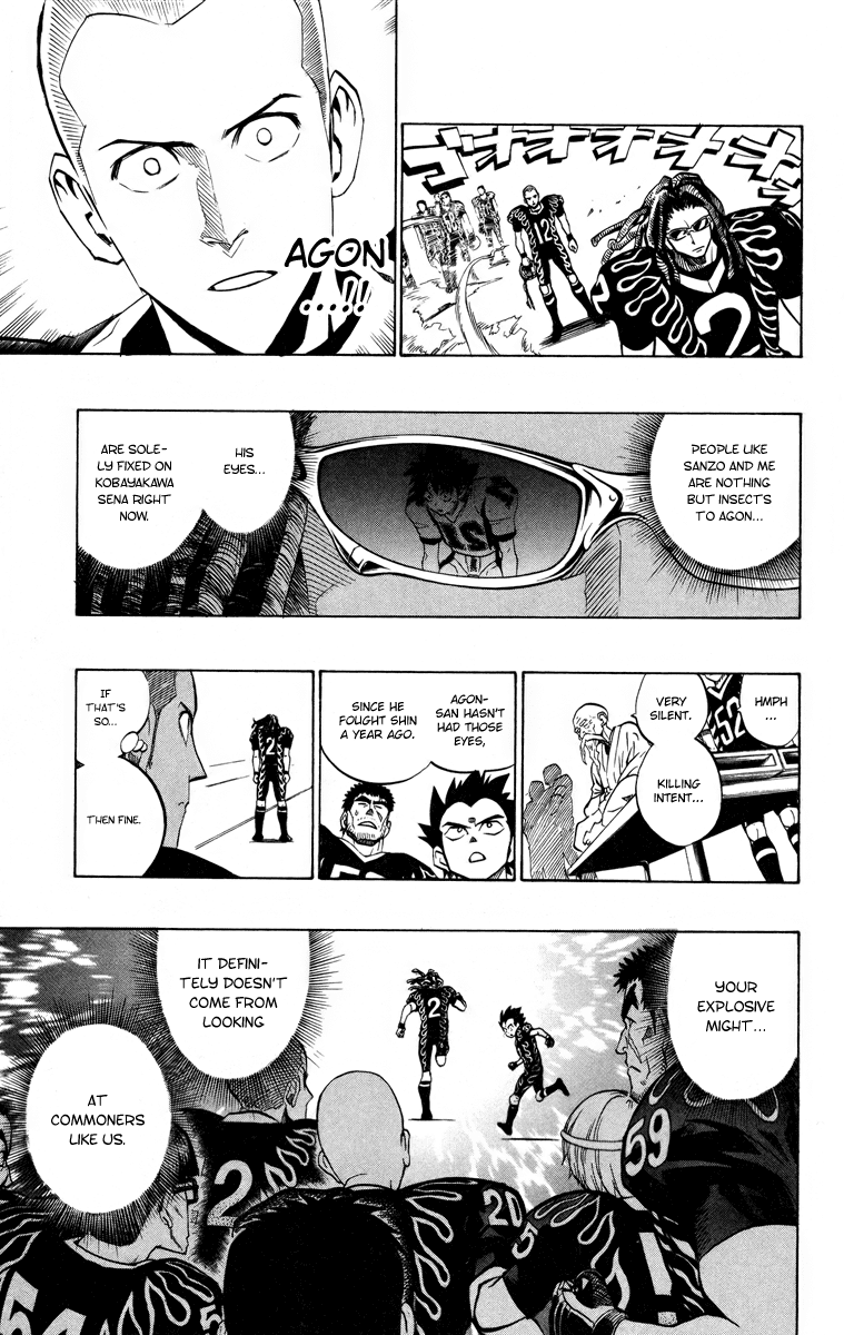Eyeshield 21 Chapter 185 page 9 - Chapter 185: Agon and Unsui