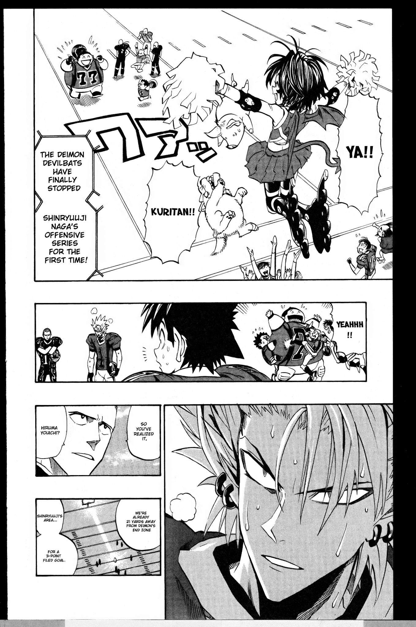 Eyeshield 21 Chapter 186 page 12 - Chapter 186: Deciding Points are 21
