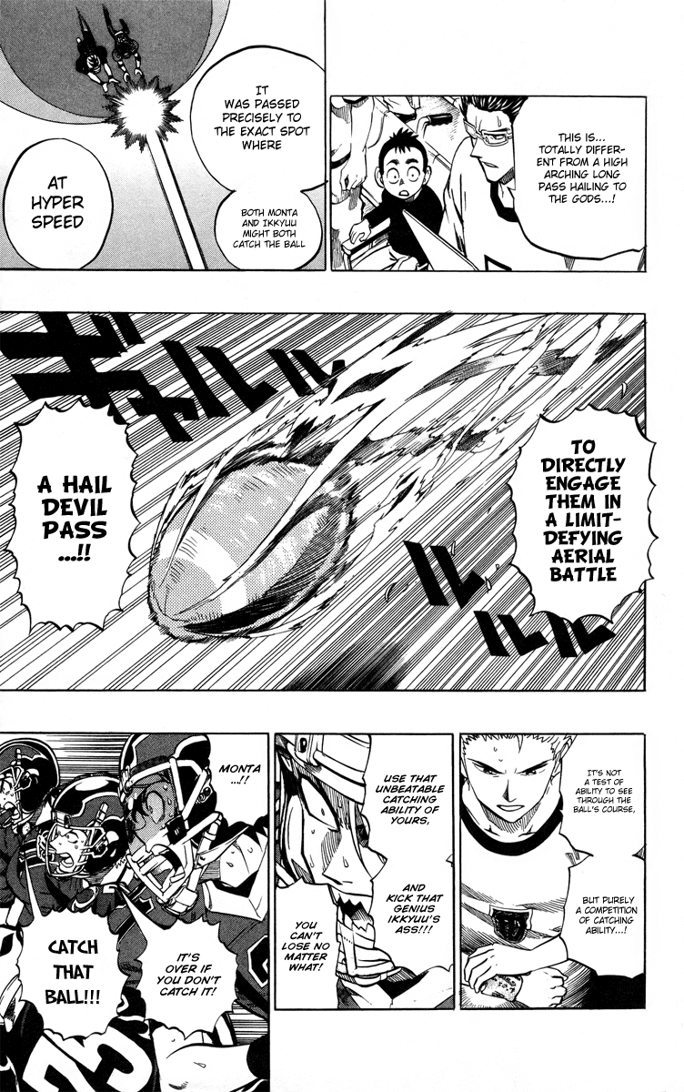 Eyeshield 21 Chapter 188 page 13 - Chapter 188: Momentary Arial Battle