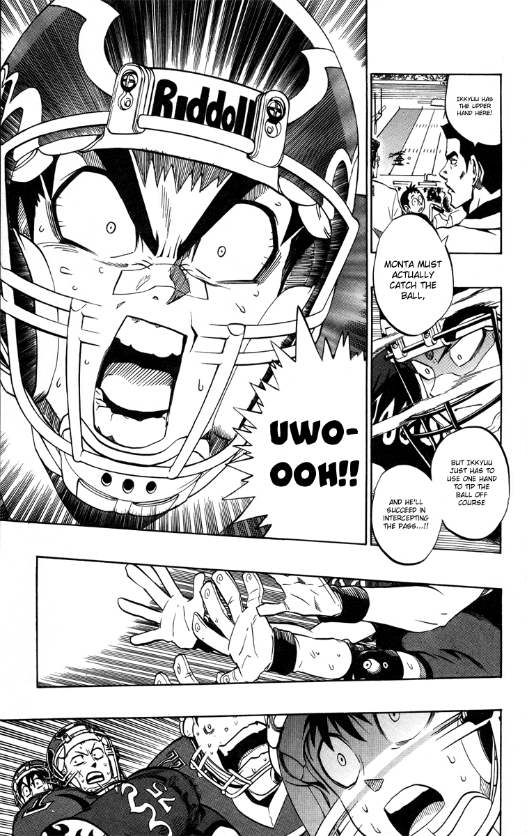 Eyeshield 21 Chapter 188 page 15 - Chapter 188: Momentary Arial Battle