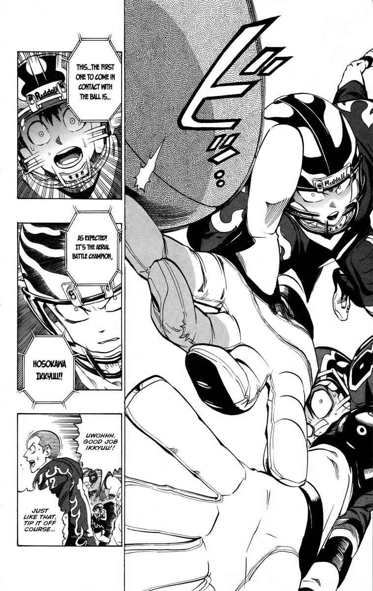 Eyeshield 21 Chapter 188 page 16 - Chapter 188: Momentary Arial Battle