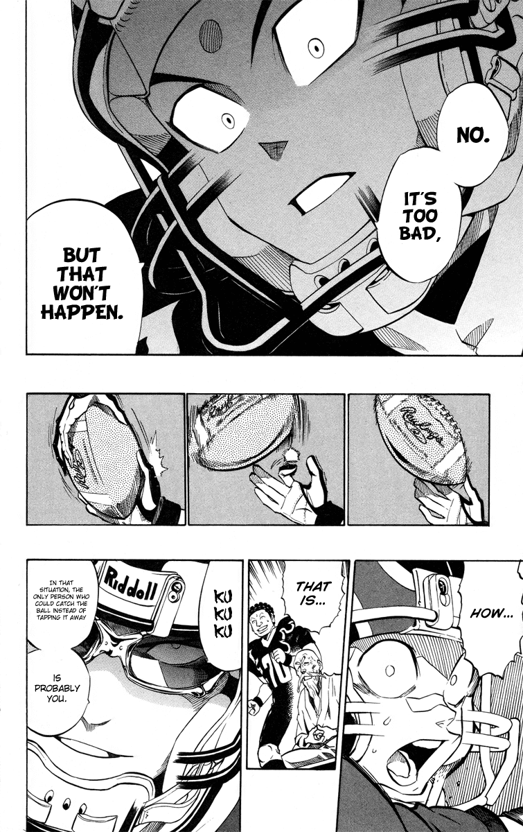 Eyeshield 21 Chapter 188 page 18 - Chapter 188: Momentary Arial Battle