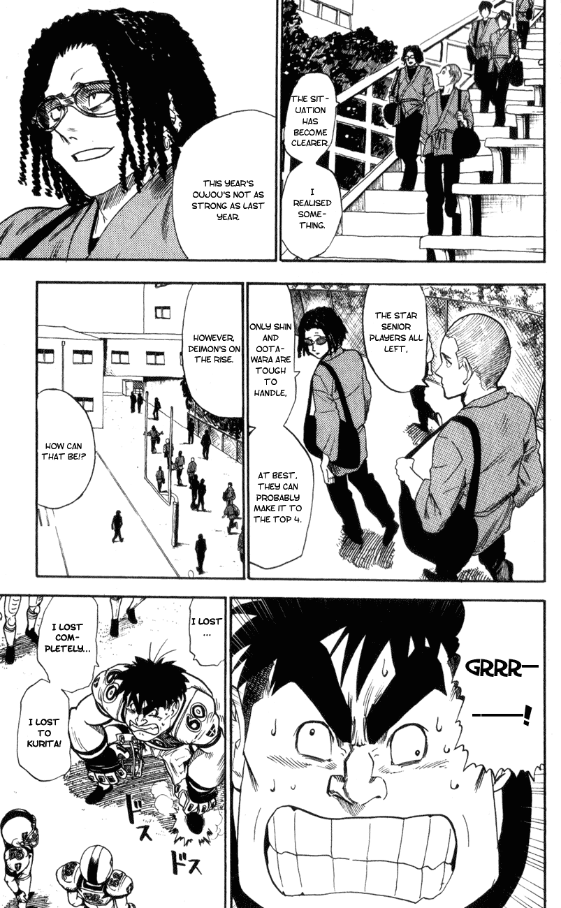 Eyeshield 21 Chapter 19 page 11 - Chapter 19: Failure, and Beginning