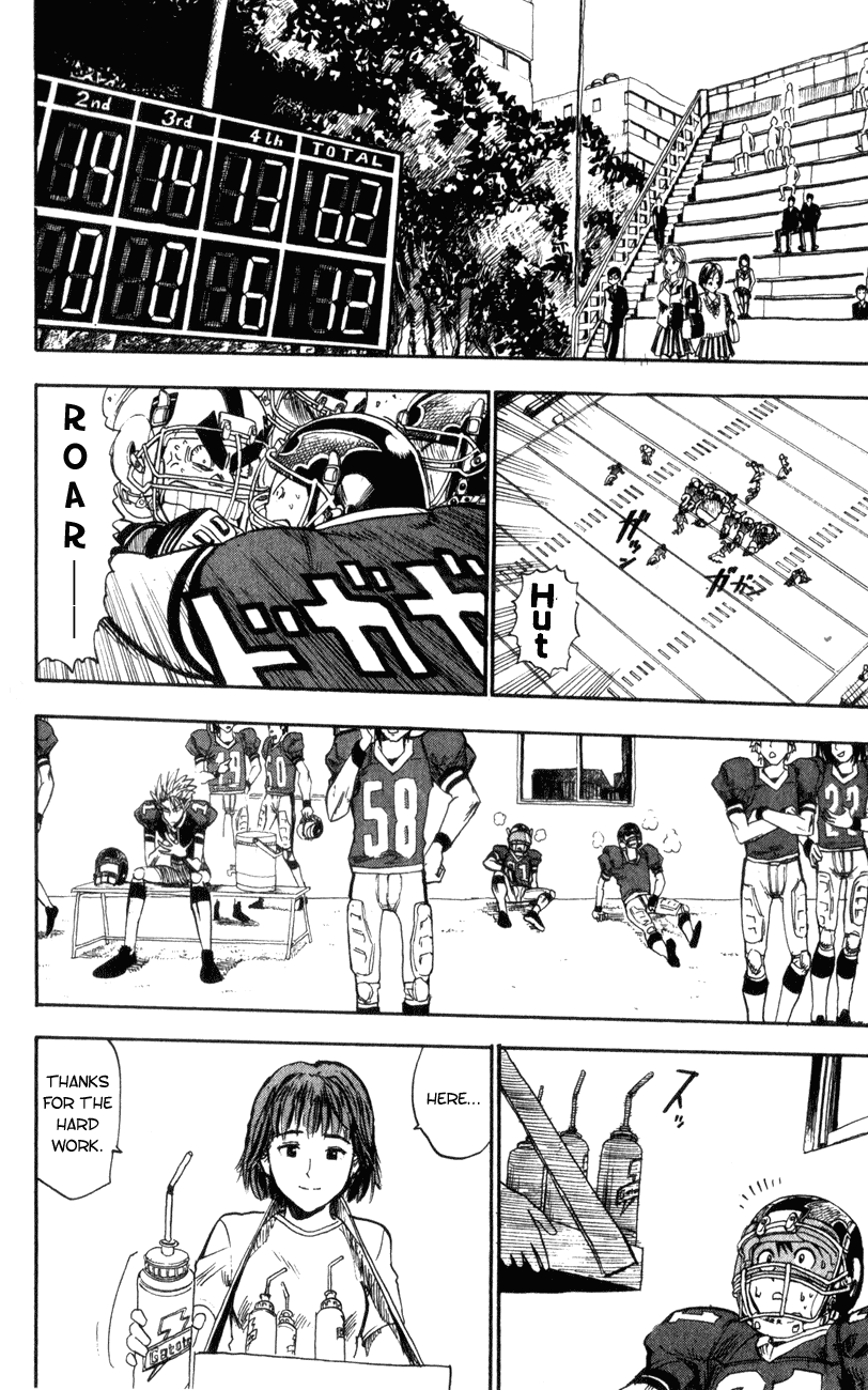 Eyeshield 21 Chapter 19 page 4 - Chapter 19: Failure, and Beginning