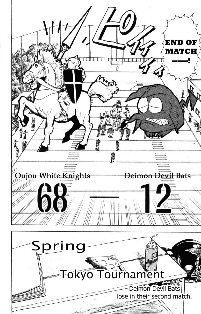 Eyeshield 21 Chapter 19 page 8 - Chapter 19: Failure, and Beginning