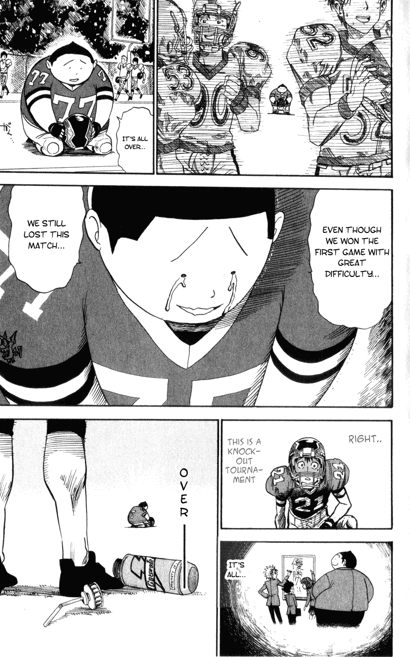 Eyeshield 21 Chapter 19 page 9 - Chapter 19: Failure, and Beginning