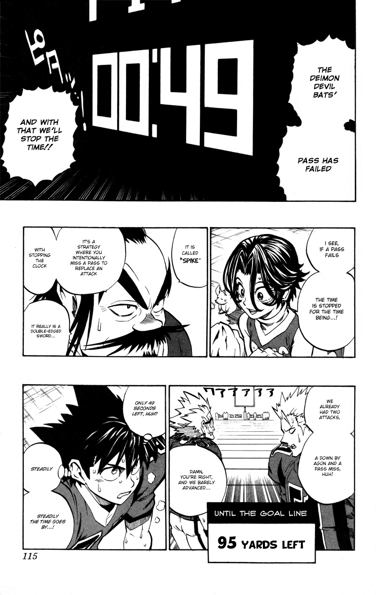 Eyeshield 21 Chapter 193 page 10 - Chapter 193: Time Control Magician