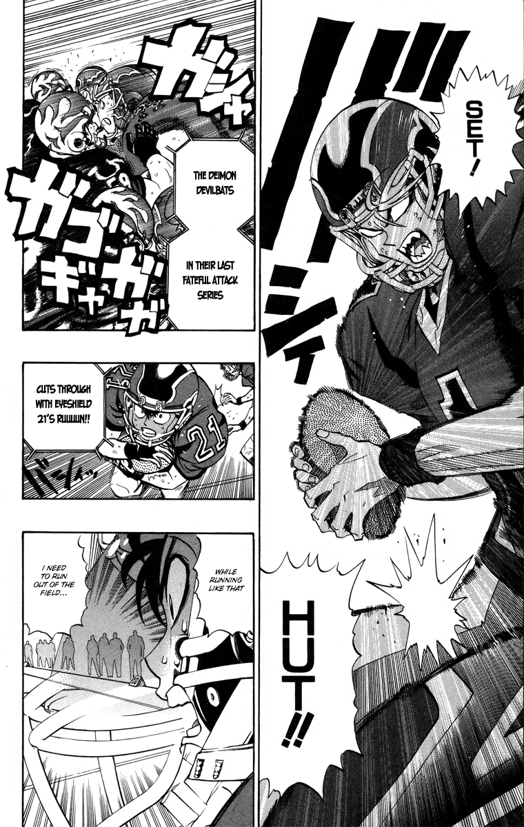 Eyeshield 21 Chapter 193 page 5 - Chapter 193: Time Control Magician