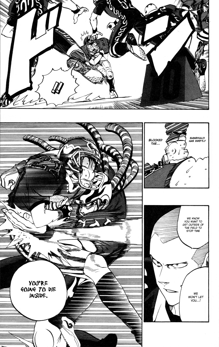 Eyeshield 21 Chapter 193 page 6 - Chapter 193: Time Control Magician