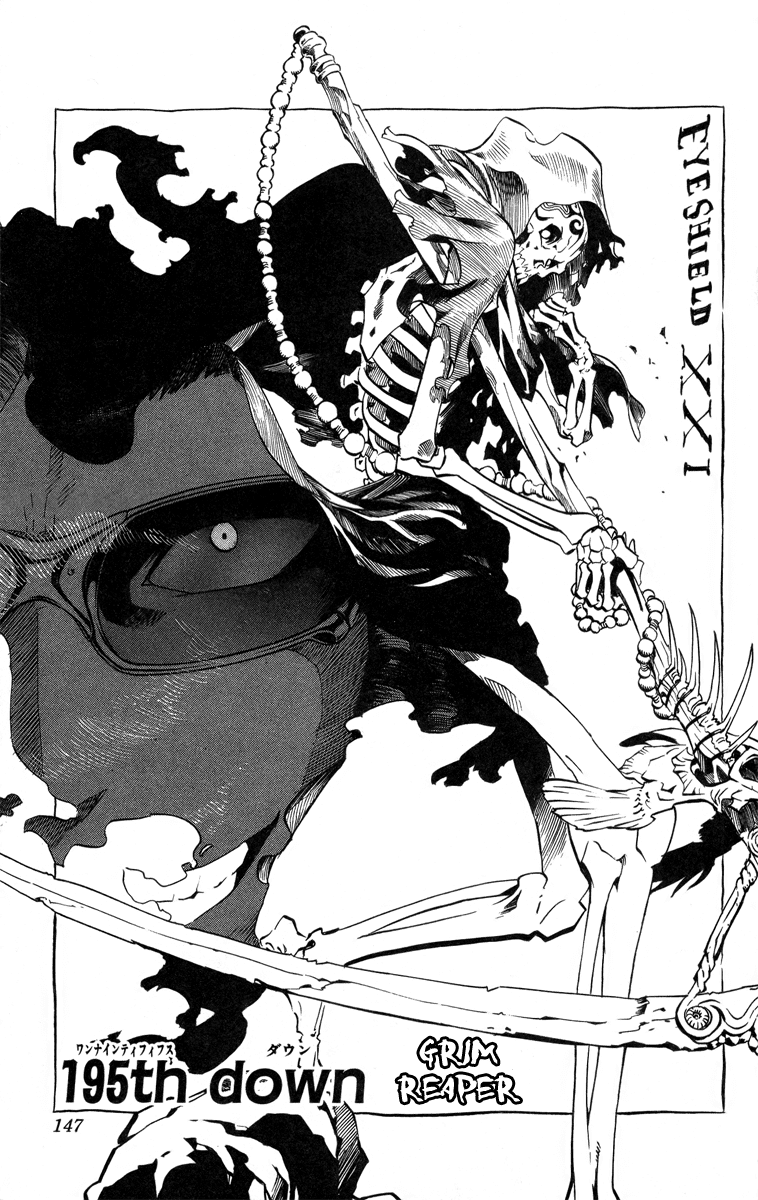 Eyeshield 21 Chapter 195 page 2 - Chapter 195: Grim Reaper
